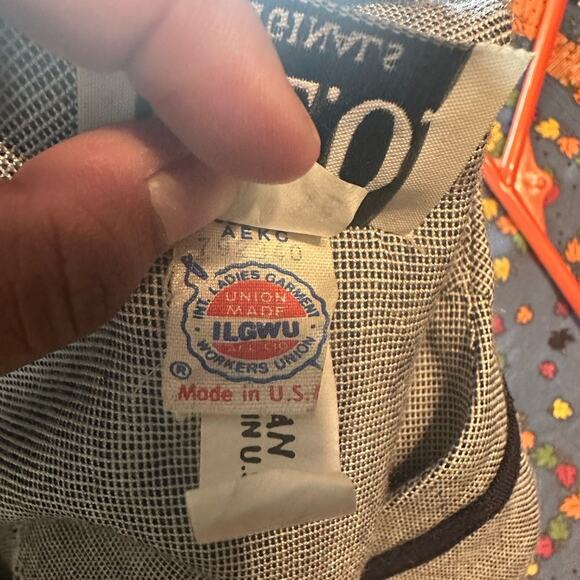 Vintage R.E.O Pleated Work Dress – Classic Elegance with Retro Charm - Picture 11 of 12